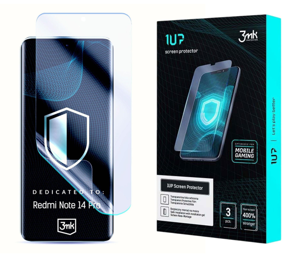 3mk 1UP do Redmi Note 14 Pro 5G (3 szt) - 1355594 - zdjęcie